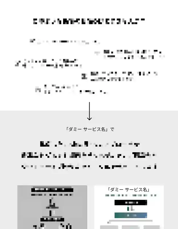 ランディングページのワイヤーフレームを制作する